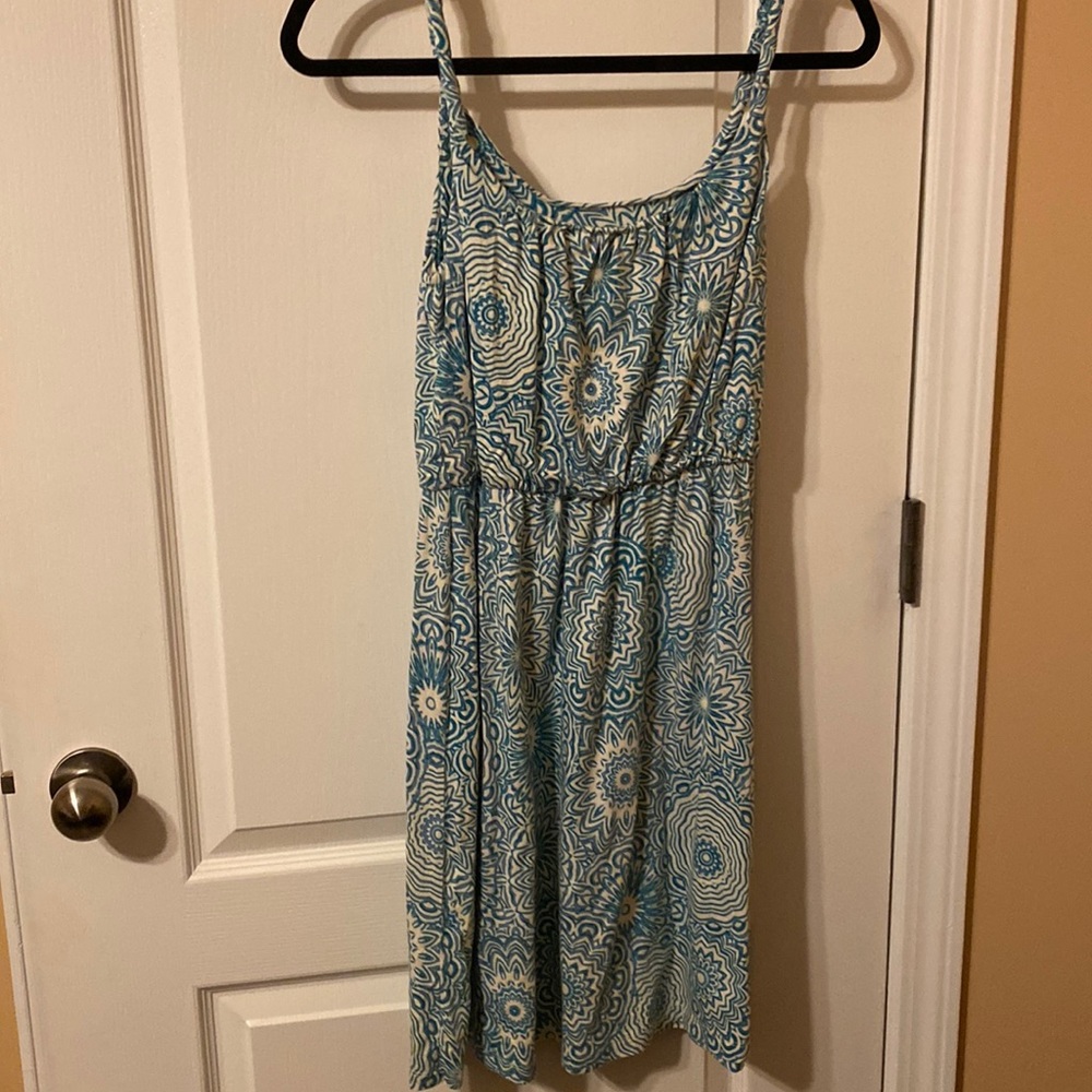 Blue sundress